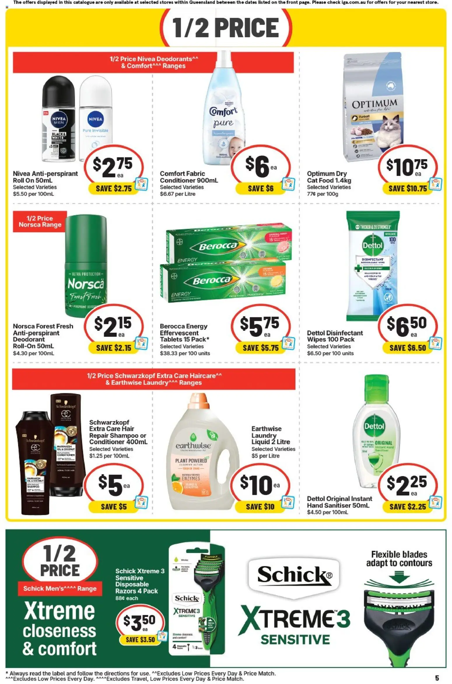 IGA catalogue - valid from 16/09/2026 | Page: 6 | Products: Food, Shampoo, Hand sanitiser, Tablets