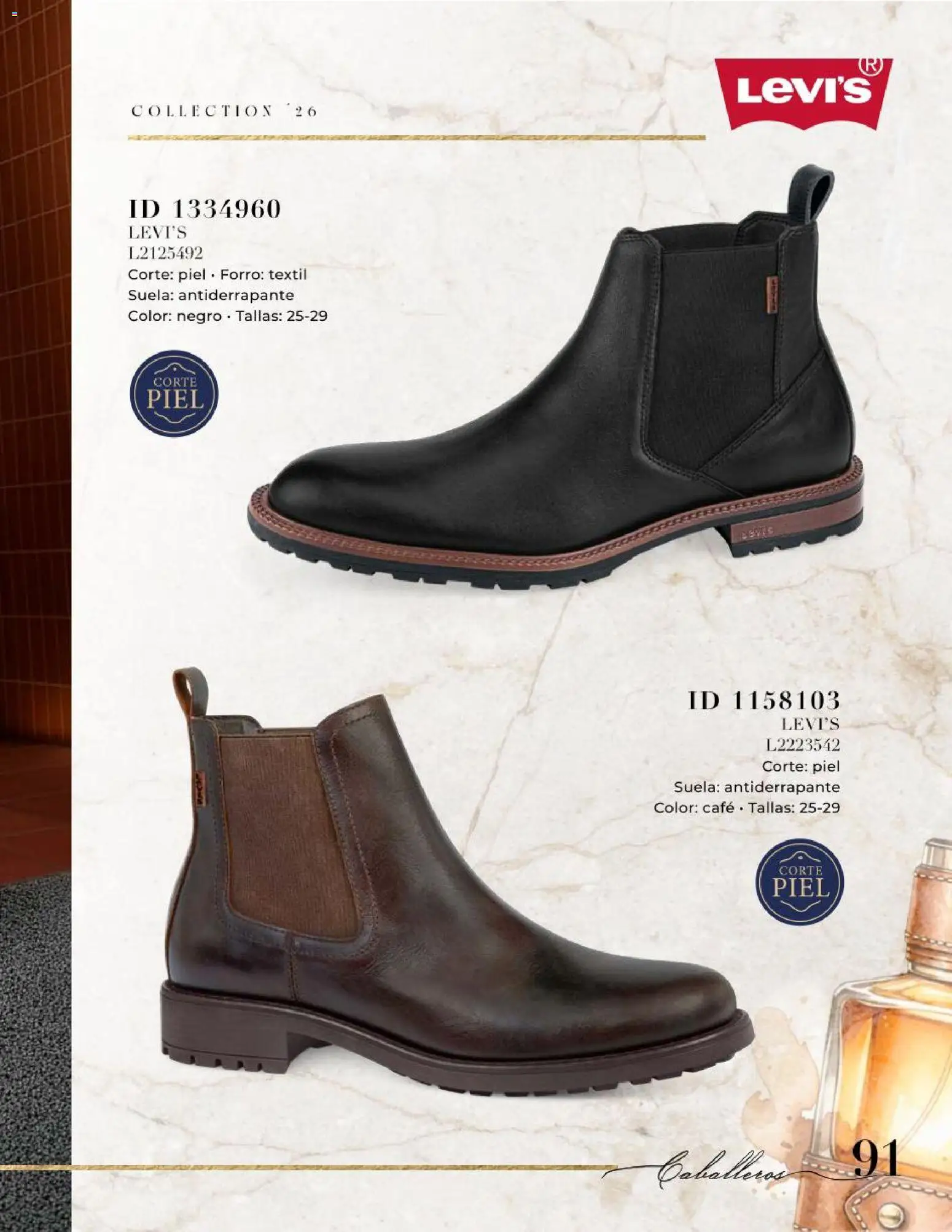 Nuevas ofertas de Price Shoes válidas en toda la República Mexicana desde el 14.05.2026. ¡Encuentra las mejores ofertas en Price Shoes catálogo Caballeros! | Página: 91 | Productos: Café