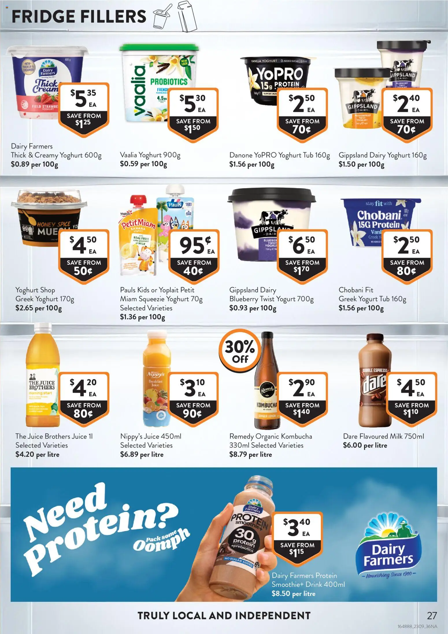 Foodworks catalogue - valid from 23/09/2026 | Page: 27 | Products: Chocolate, Cream, Sugar, Fridge