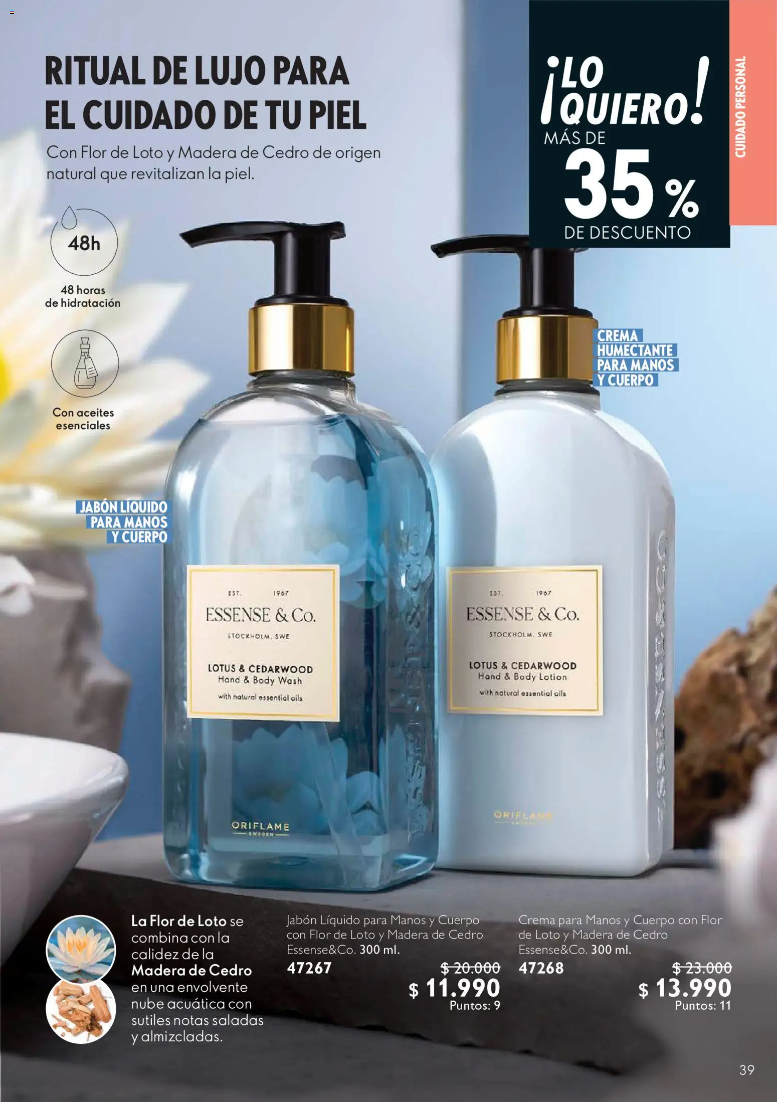 Oriflame catálogo │ válido desde el 31.07.2026 | Página: 39