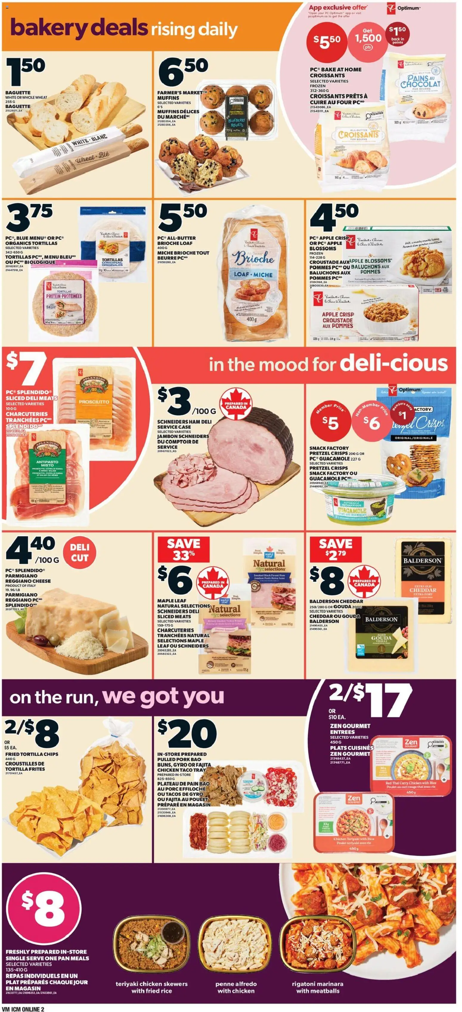Valu Mart flyer valid from Sep 17, 2026 | Page: 4 | Products: Chips, Pulled pork, Bakery, Tortilla chips