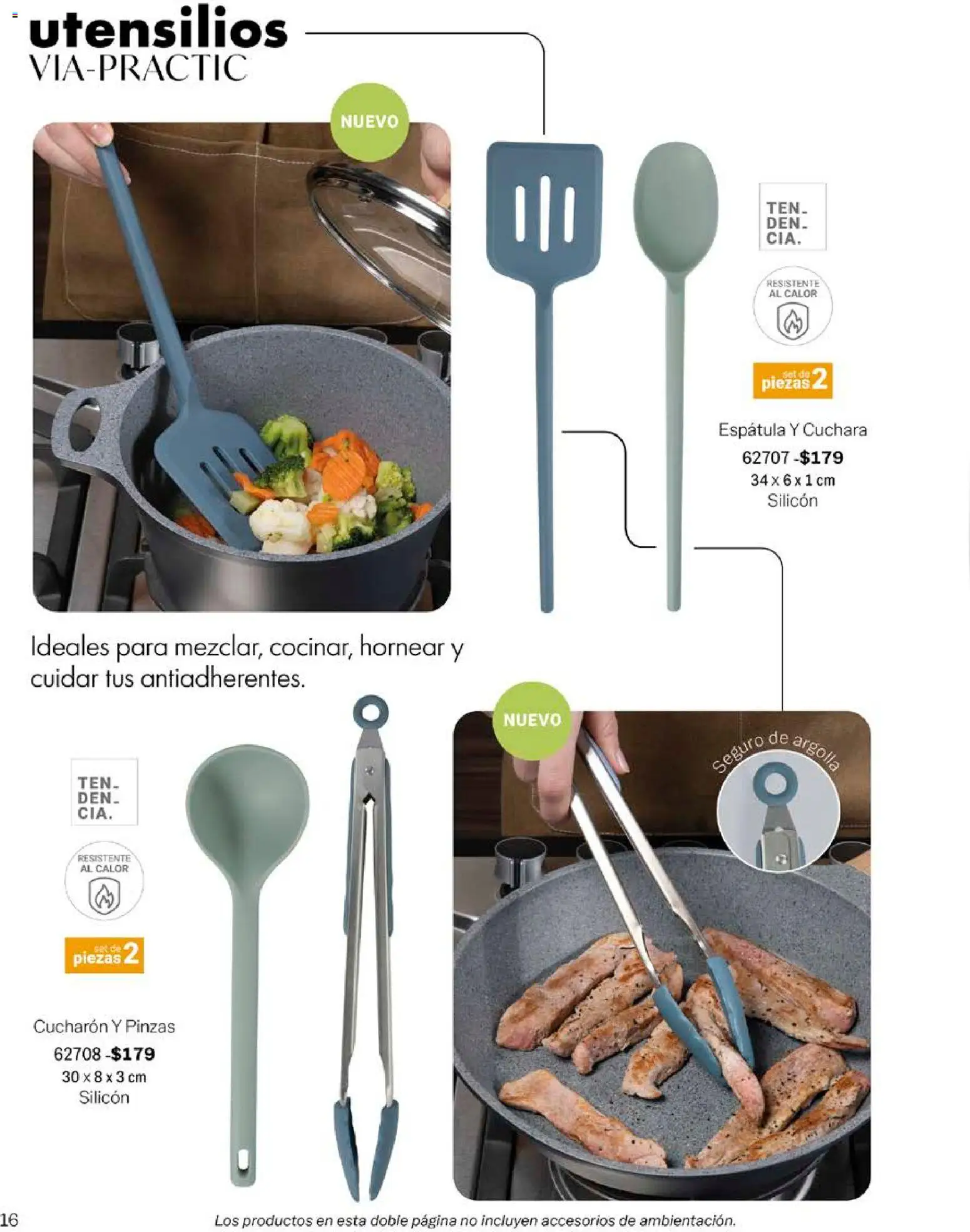 Nuevas ofertas de Vianney válidas en toda la República Mexicana desde el 14/09/2026. ¡Encuentra las mejores ofertas en Vianney catálogo Biasi! | Página: 18 | Productos: Espátula, Cucharón, Cuchara