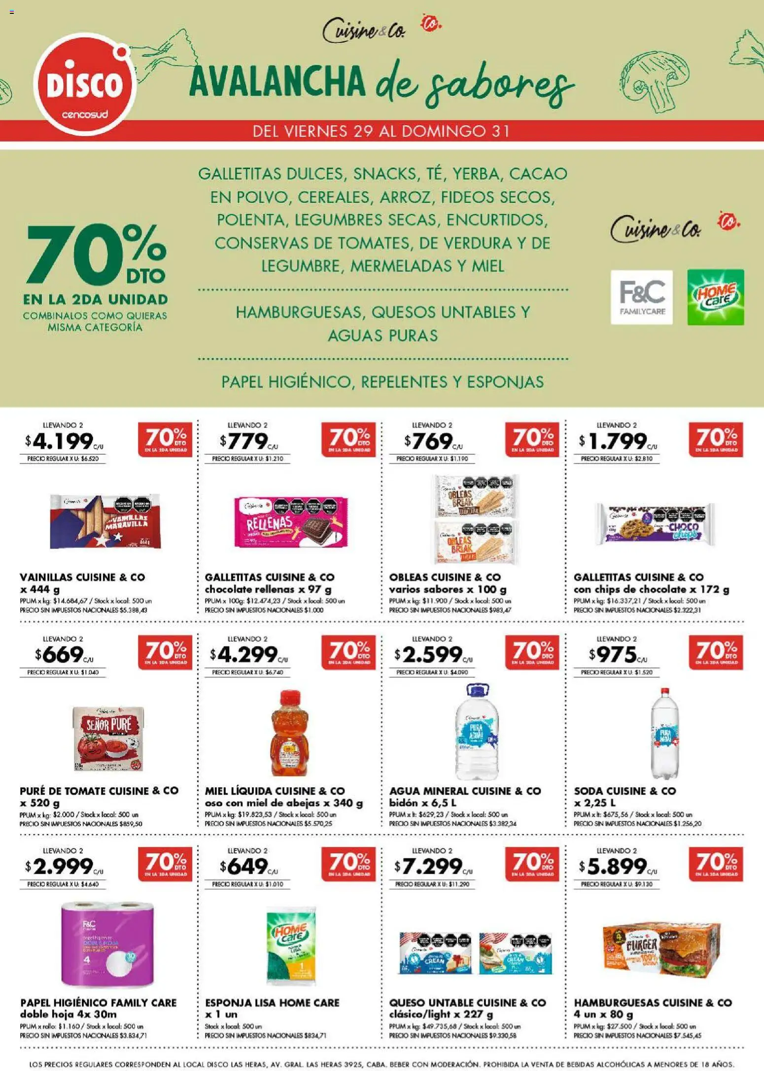 Disco ofertas │ válido desde el 28.05.2026 | Página: 7 | Productos: Bidón, Soda, Esponja, Queso