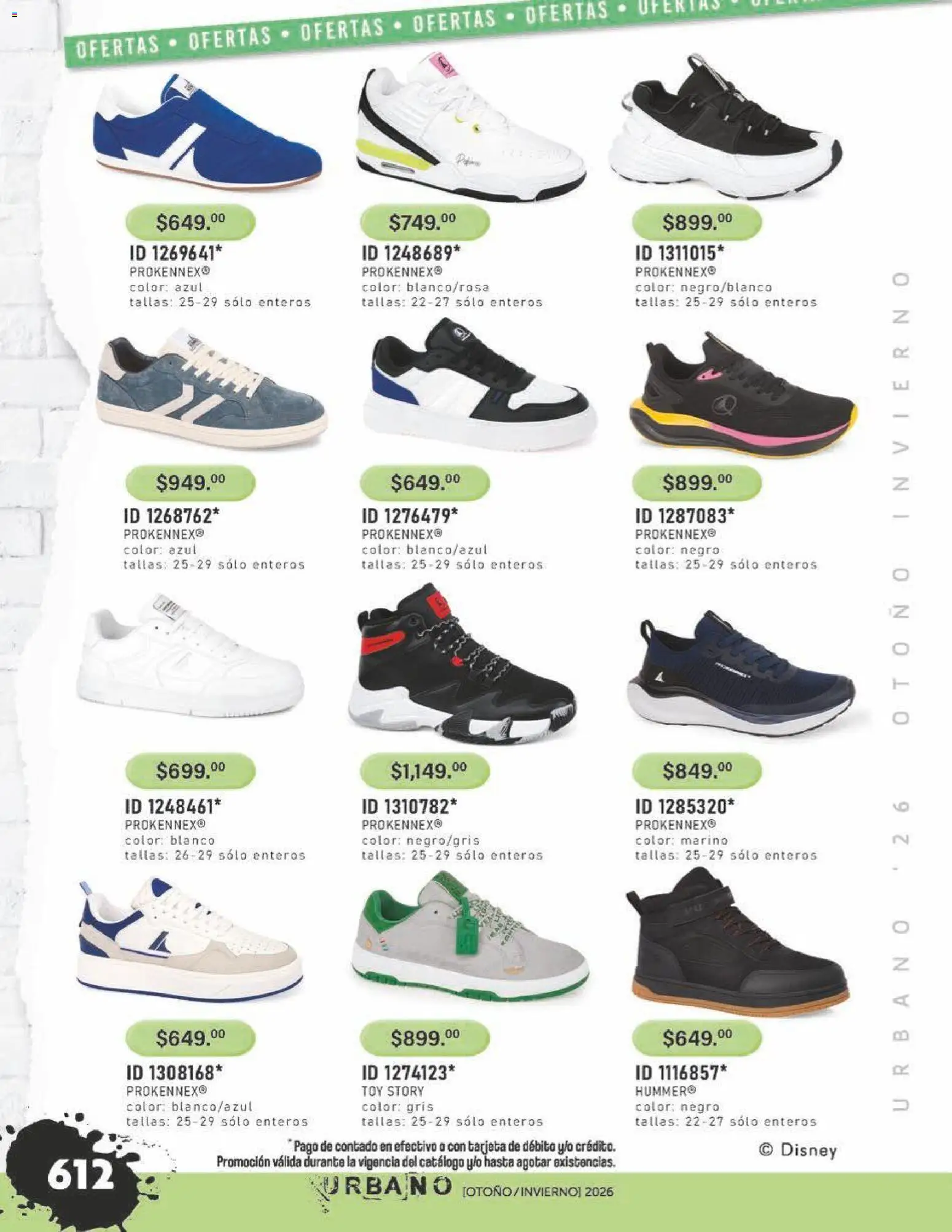 Nuevas ofertas de Price Shoes válidas en toda la República Mexicana desde el 31/07/2026. ¡Encuentra las mejores ofertas en Price Shoes catálogo Urbano! | Página: 612