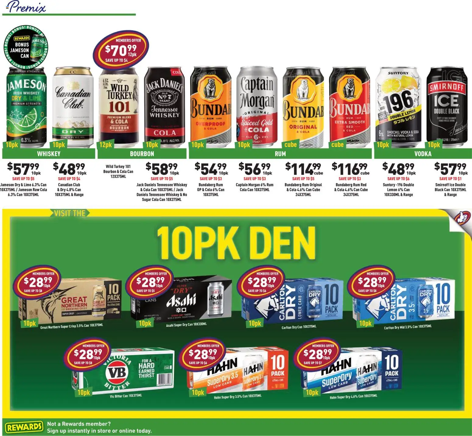 Liquor Legends catalogue - valid from 03.06.2026 | Page: 6 | Products: Bourbon, Vodka, Whiskey, Turkey