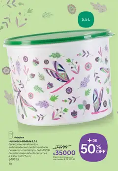 Vista previa Tupperware Folleto válido desde el 02.06.2026 | Página: 39 | Productos: Heladera