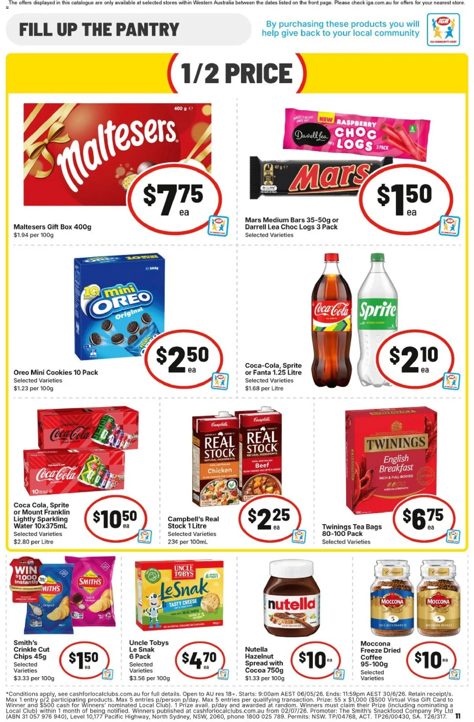 IGA catalogue - valid from 03.06.2026 | Page: 12 | Products: Box, Cocoa, Coffee, Nutella