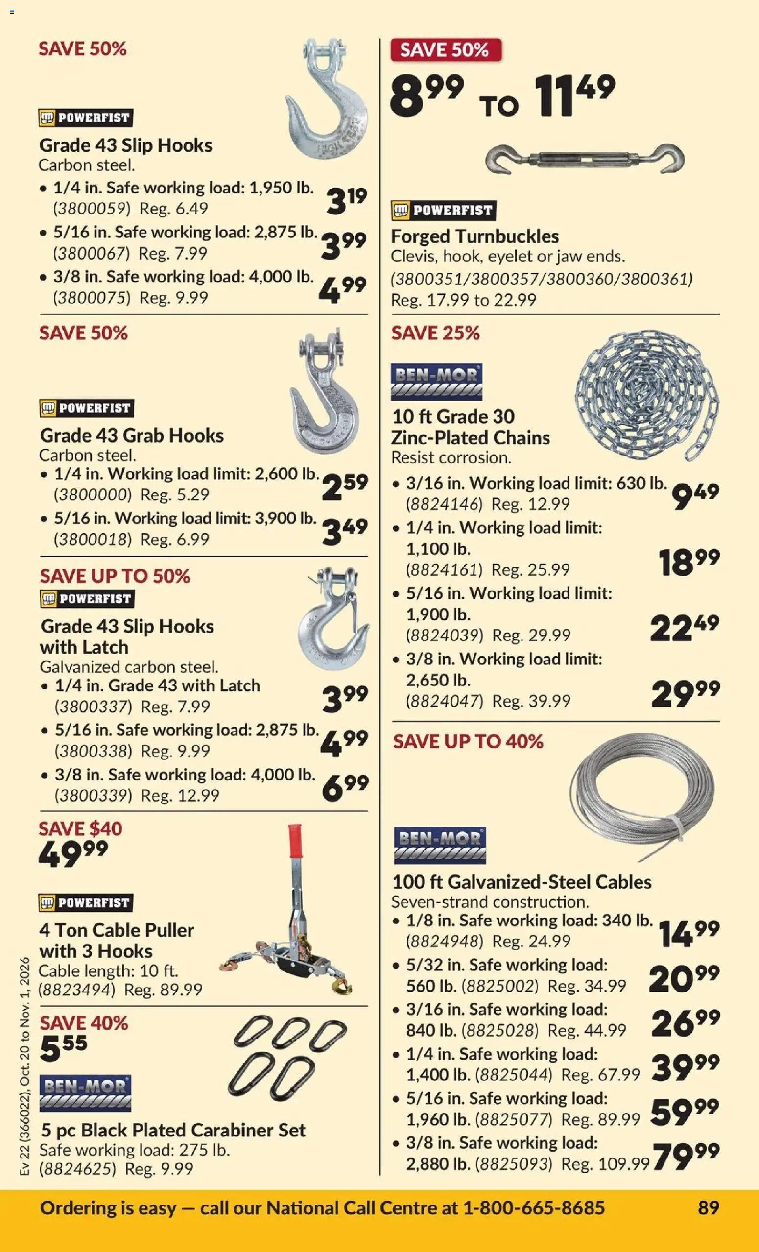 Princess Auto flyer valid from Oct 20, 2026 | Page: 92