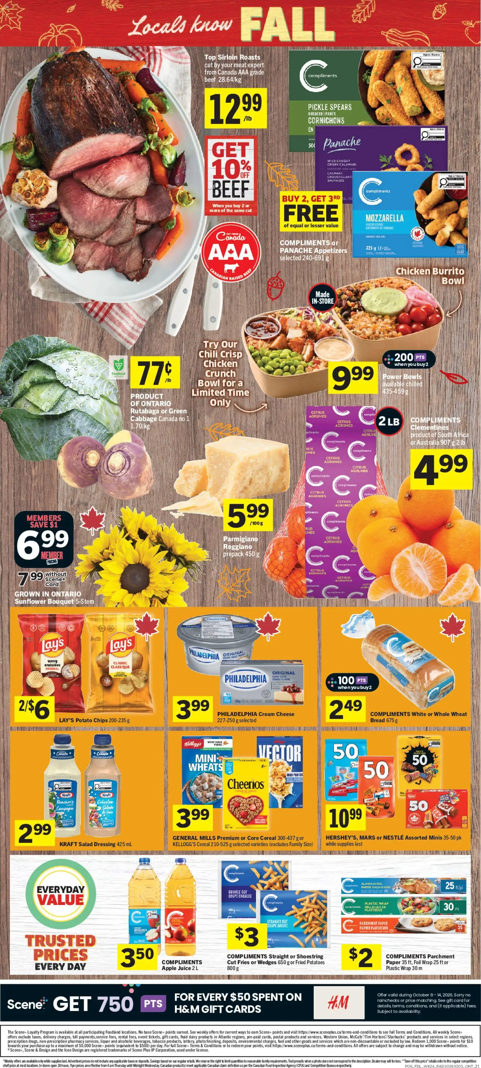 Foodland flyer valid from Oct 8, 2026 | Page: 2