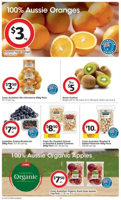 Preview of Coles Australian Organic Royal Gala Apples 1kg Pack, Coles Australian Organic Royal Gala Apples 1kg Pack - valid from 09/09/2026 | Page: 16