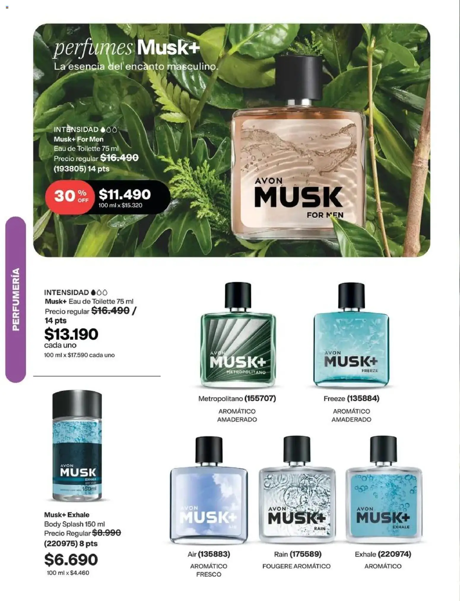 Catálogo Avon Campaña 13 │ válido desde el 31.08.2026 | Página: 67 | Productos: Perfumes, Body, Eau de toilette