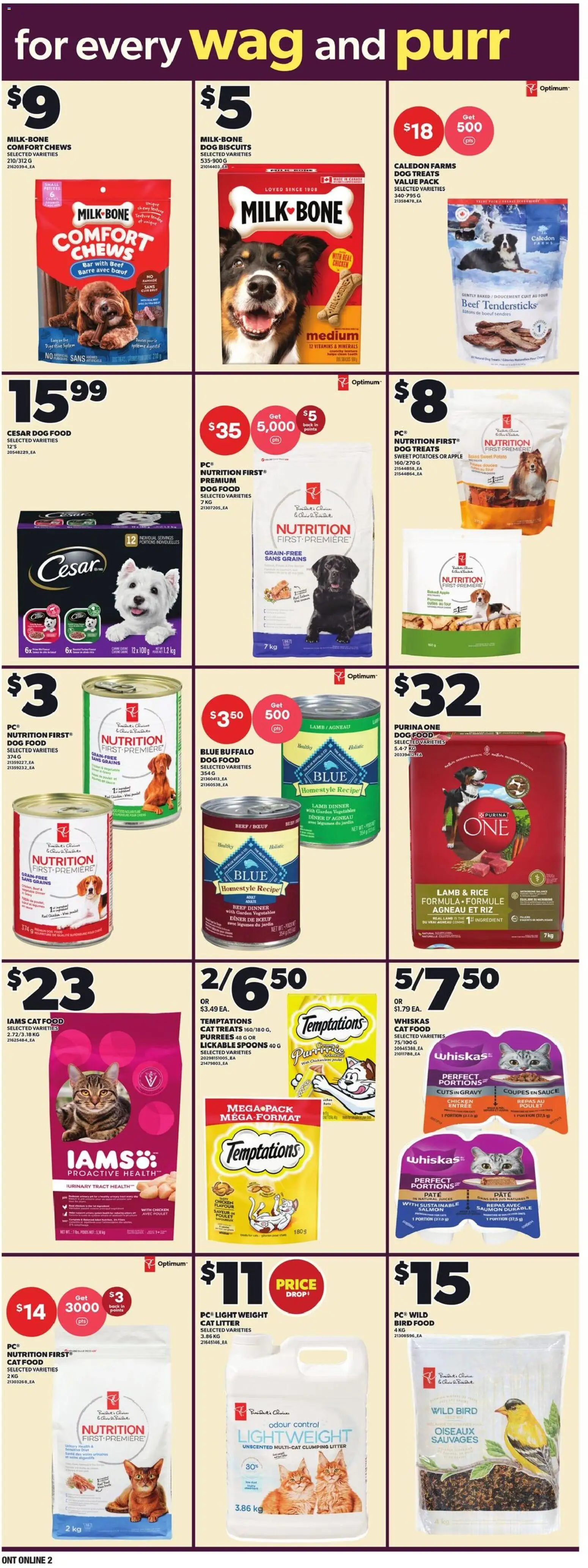 Zehrs flyer valid from Jul 23, 2026 | Page: 9 | Products: Potatoes, Vegetables, Sweet potatoes, Biscuits