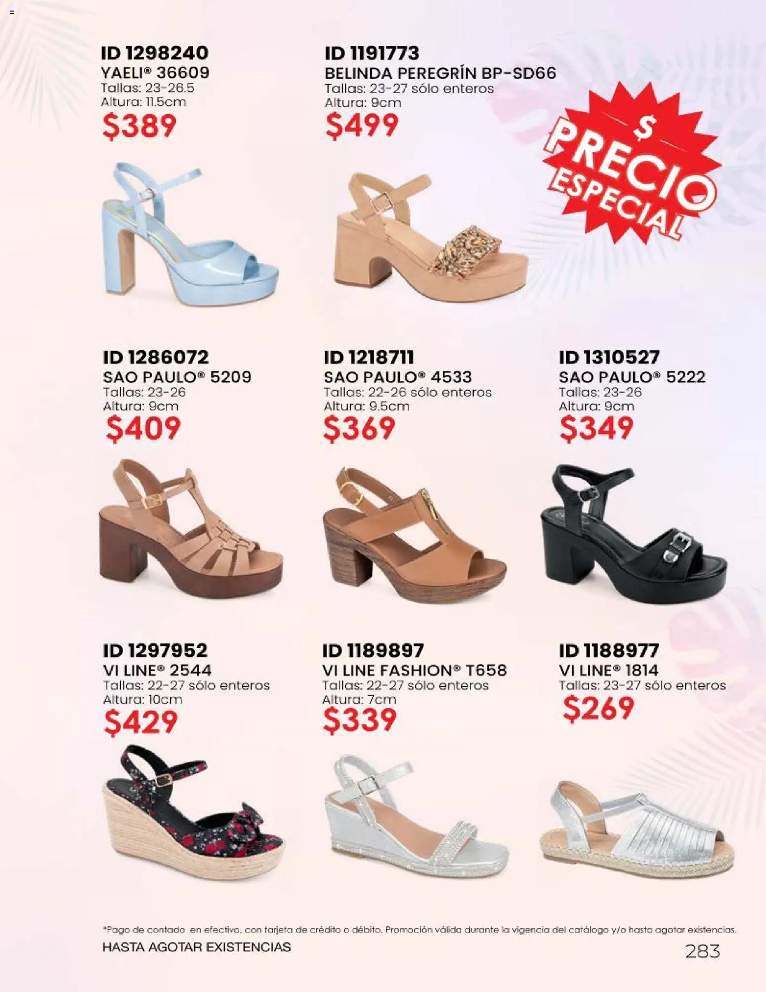 Nuevas ofertas de Price Shoes válidas en toda la República Mexicana desde el 23/06/2026. ¡Encuentra las mejores ofertas en Price Shoes catálogo Sandalias 2026! | Página: 283