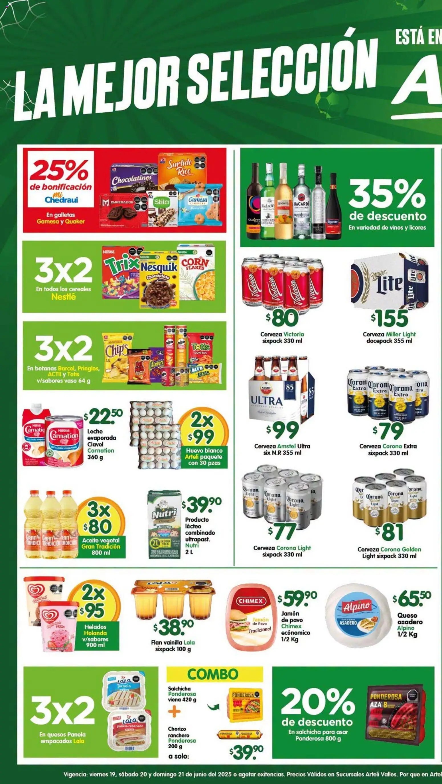Nuevas ofertas de Arteli válidas en toda la República Mexicana desde el 19.06.2026. ¡Encuentra las mejores ofertas en Arteli folleto! | Página: 1