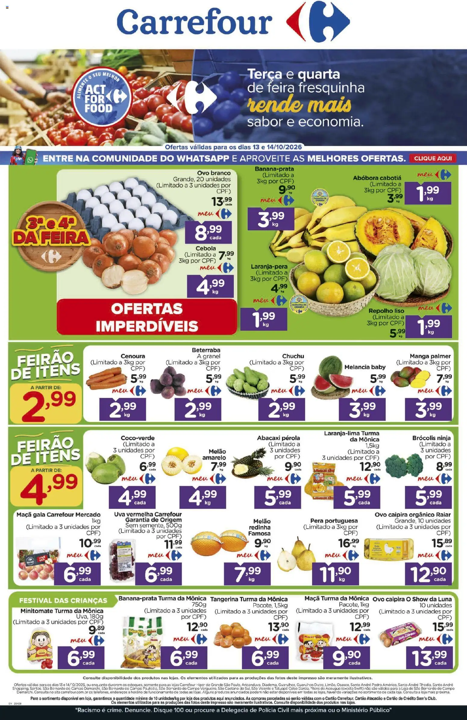 Carrefour Folheto - válido de 13/10/2026 | Página: 1