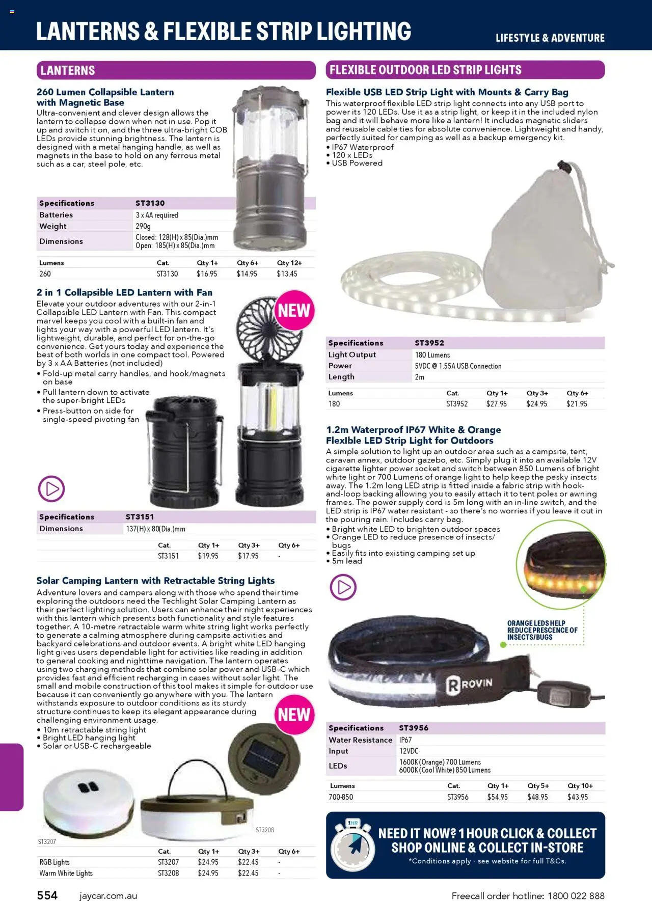 Jaycar catalogue - valid from 09/07/2025 | Page: 554 | Products: Socket, Lanterns, Weight, Mobile