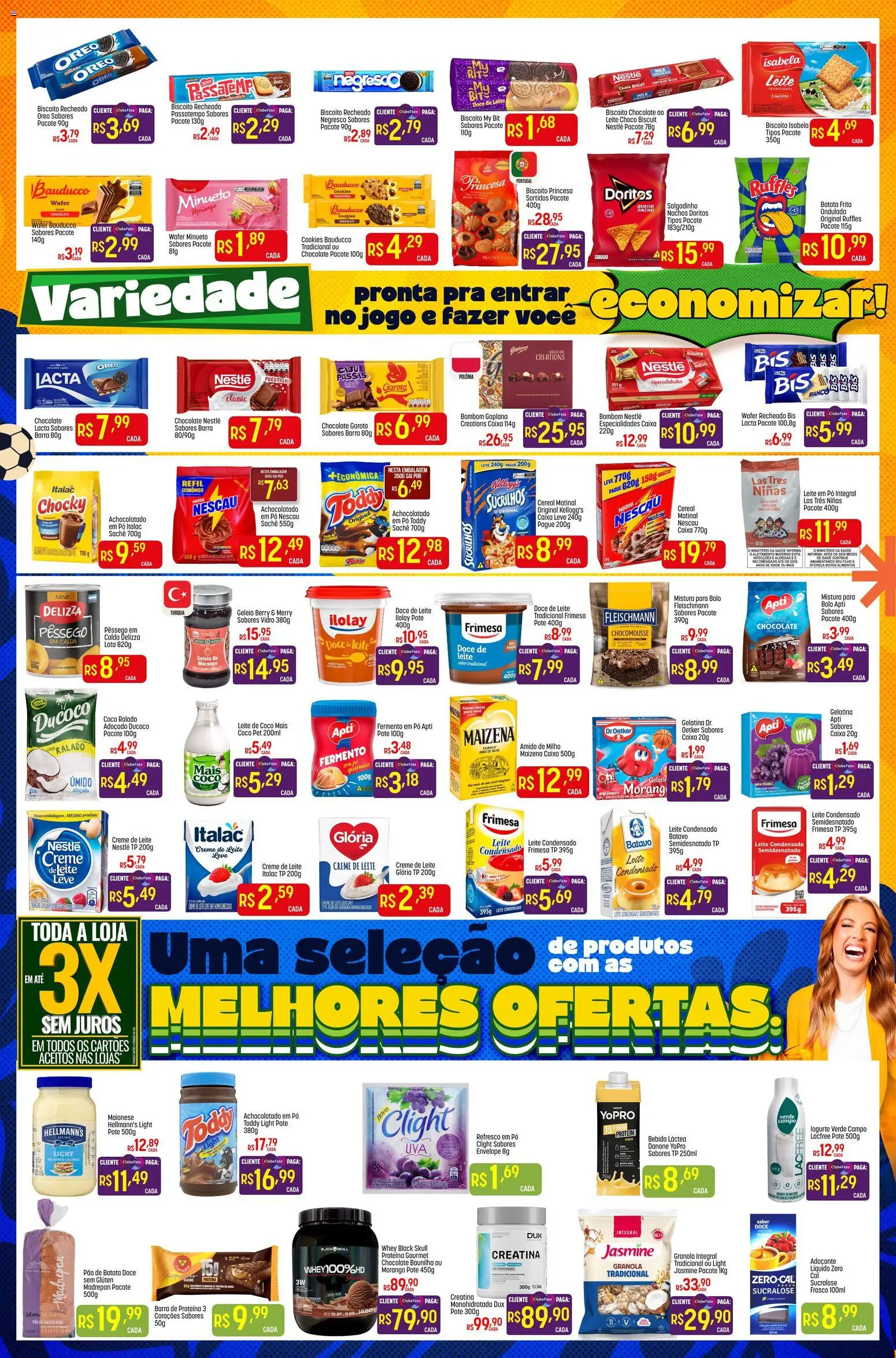 Super Muffato Folheto - válido de 21.05.2026 | Página: 3 | Produtos: Refresco, Amido de milho, Geleia, Granola