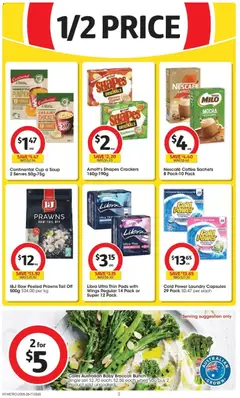Preview of Coles catalogue NT - valid from 19.05.2026 | Page: 2 | Products: Coffee, Prawns, Soup, Nescafe