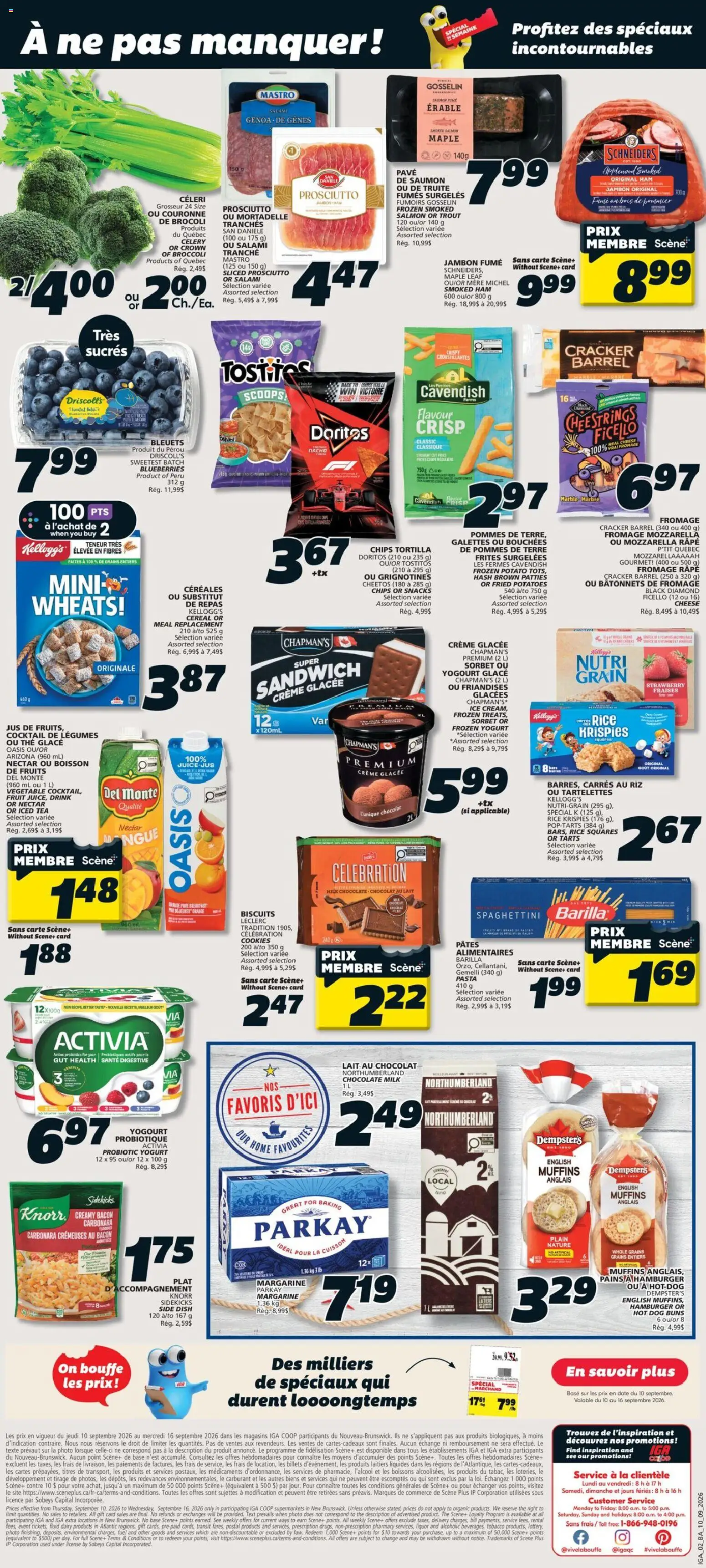 IGA flyer valid from Sep 10, 2026 | Page: 2
