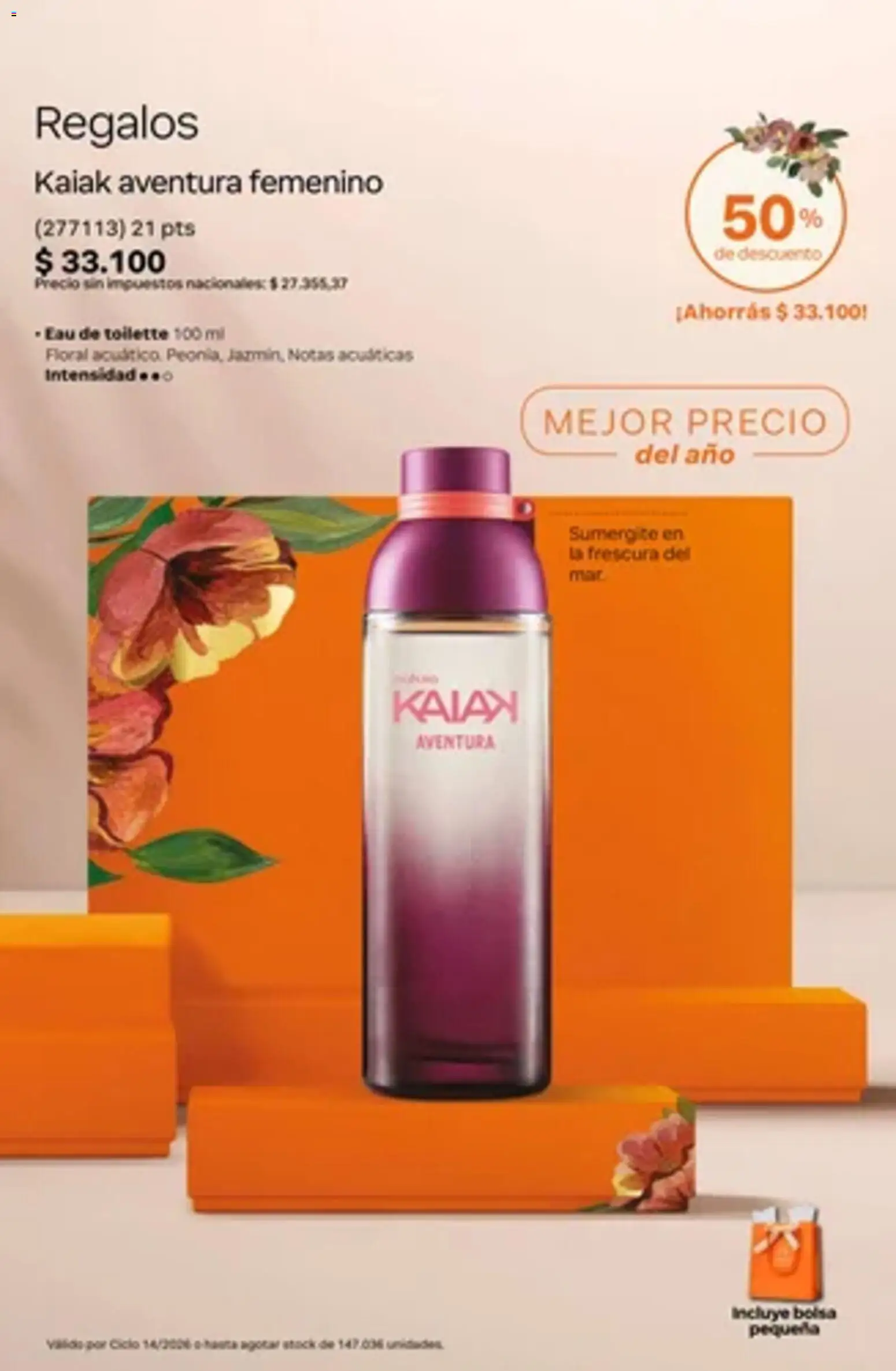 Catálogo Natura Ciclo 14 │ válido desde el 01/10/2026 | Página: 10 | Productos: Bolsa, Eau de toilette