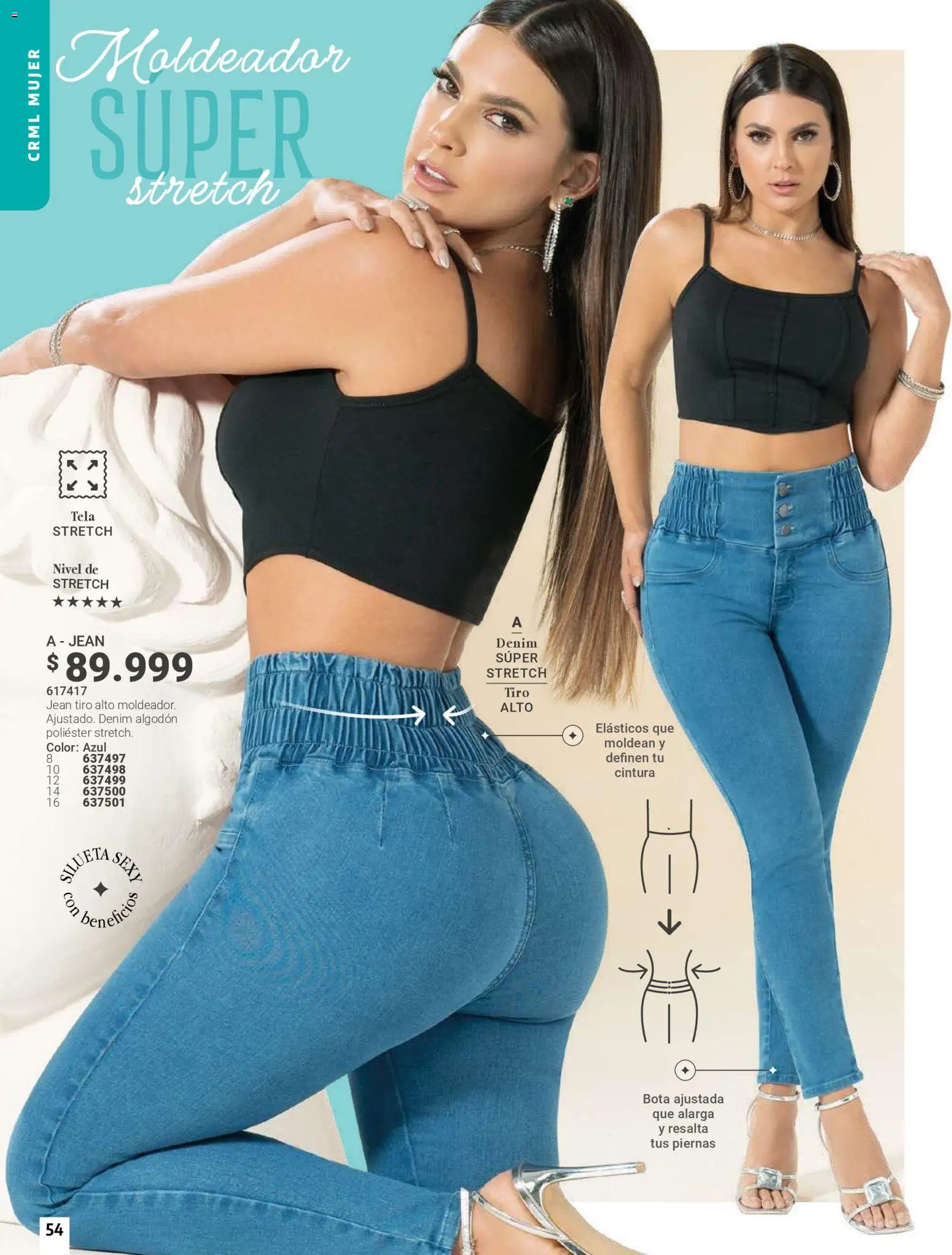 Carmel revista - valida desde el 01/04/2026 | Página: 54 | Productos: Jean