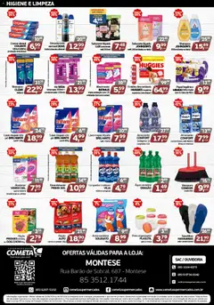 Cometa Supermercados ofertas Montese - Pré-Visualização do folheto da loja Cometa Supermercados, válido de 10/09/2026 | Página: 4 | Produtos: Cereais, Água, Fraldas, Sabonete líquido