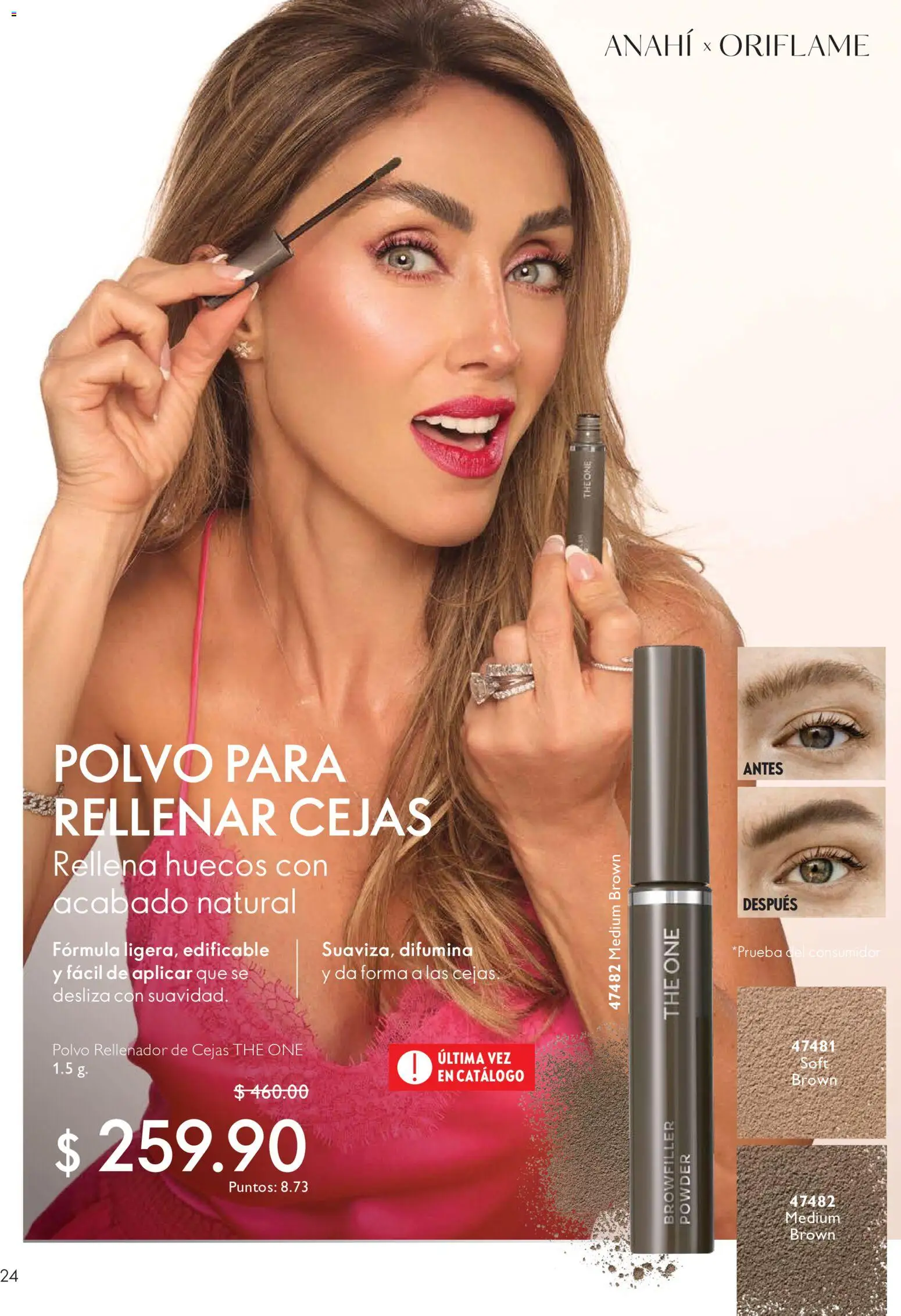 Nuevas ofertas de Oriflame válidas en toda la República Mexicana desde el 03/10/2026. ¡Encuentra las mejores ofertas en Oriflame campaña 14 2026! | Página: 24