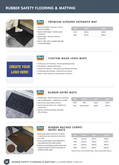 Preview of Clark Rubber Catalogue  - valid from 05.05.2025 | Page: 58 | Products: Carpet, Diamond, Water, Flooring