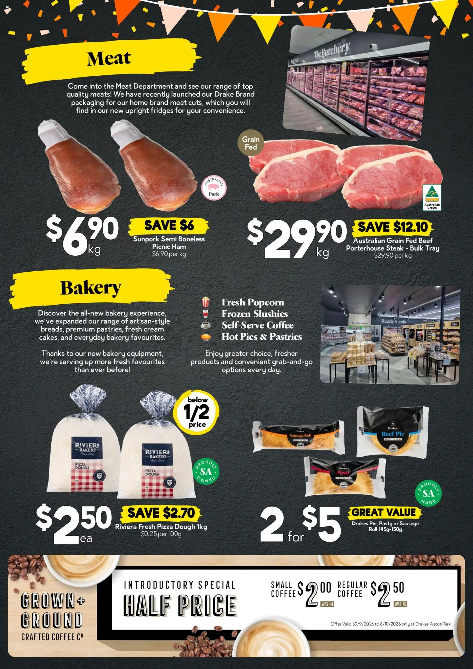 Drakes catalogue - valid from 30/09/2026 | Page: 2 | Products: Ham, Pork, Beef, Bakery