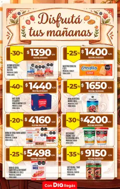 Vista previa Supermercado DIA Especial Desayuno válido desde el 19/08/2026