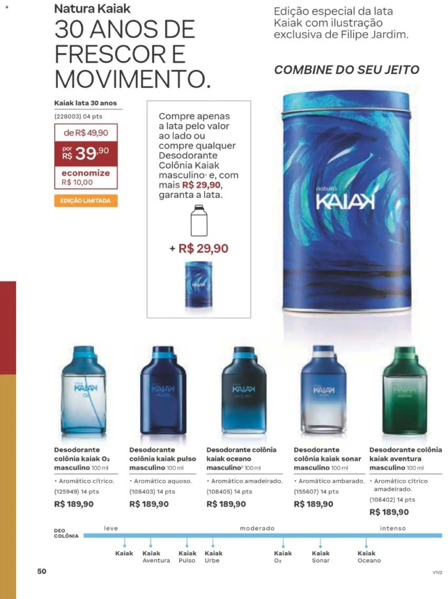 Natura Folheto - válido de 10/08/2026 | Página: 51 | Produtos: Desodorante