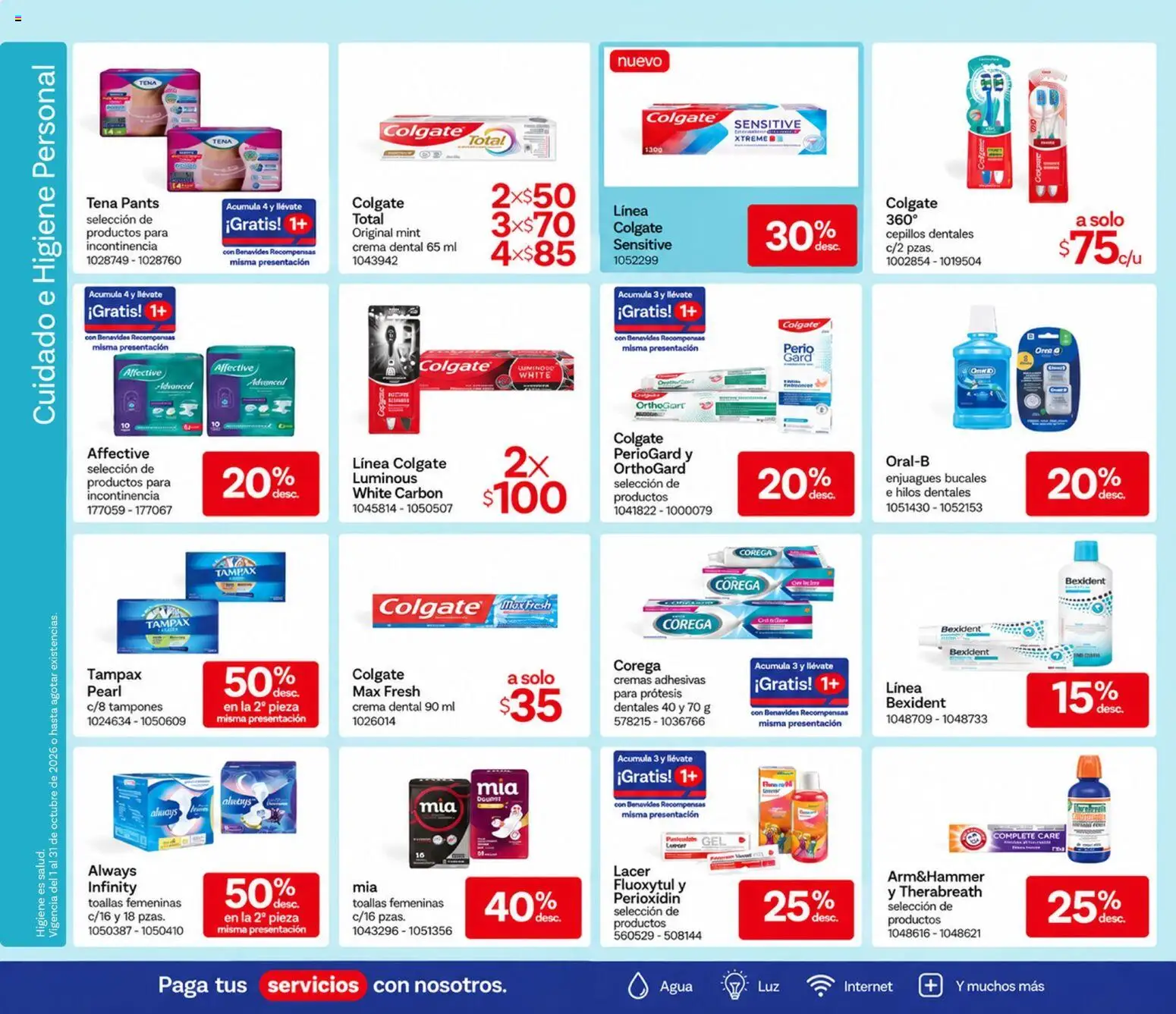 Catálogo Farmacia Benavides - Página 20 - Ofertas válidas hasta el 30 de octubre de 2026