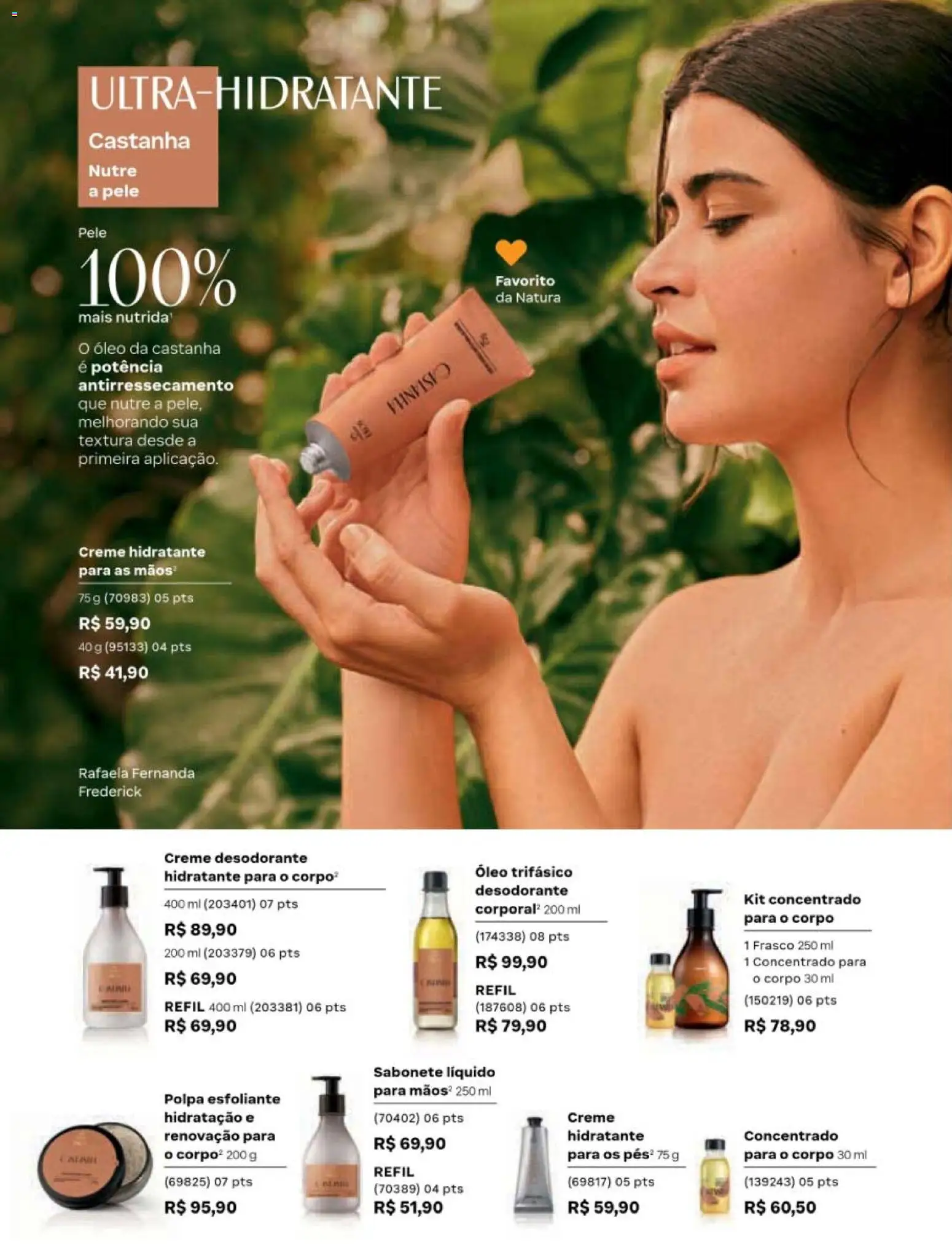 Natura Folheto - válido de 19/07/2026 | Página: 118 | Produtos: Óleo, Creme, Sabonete, Sabonete líquido