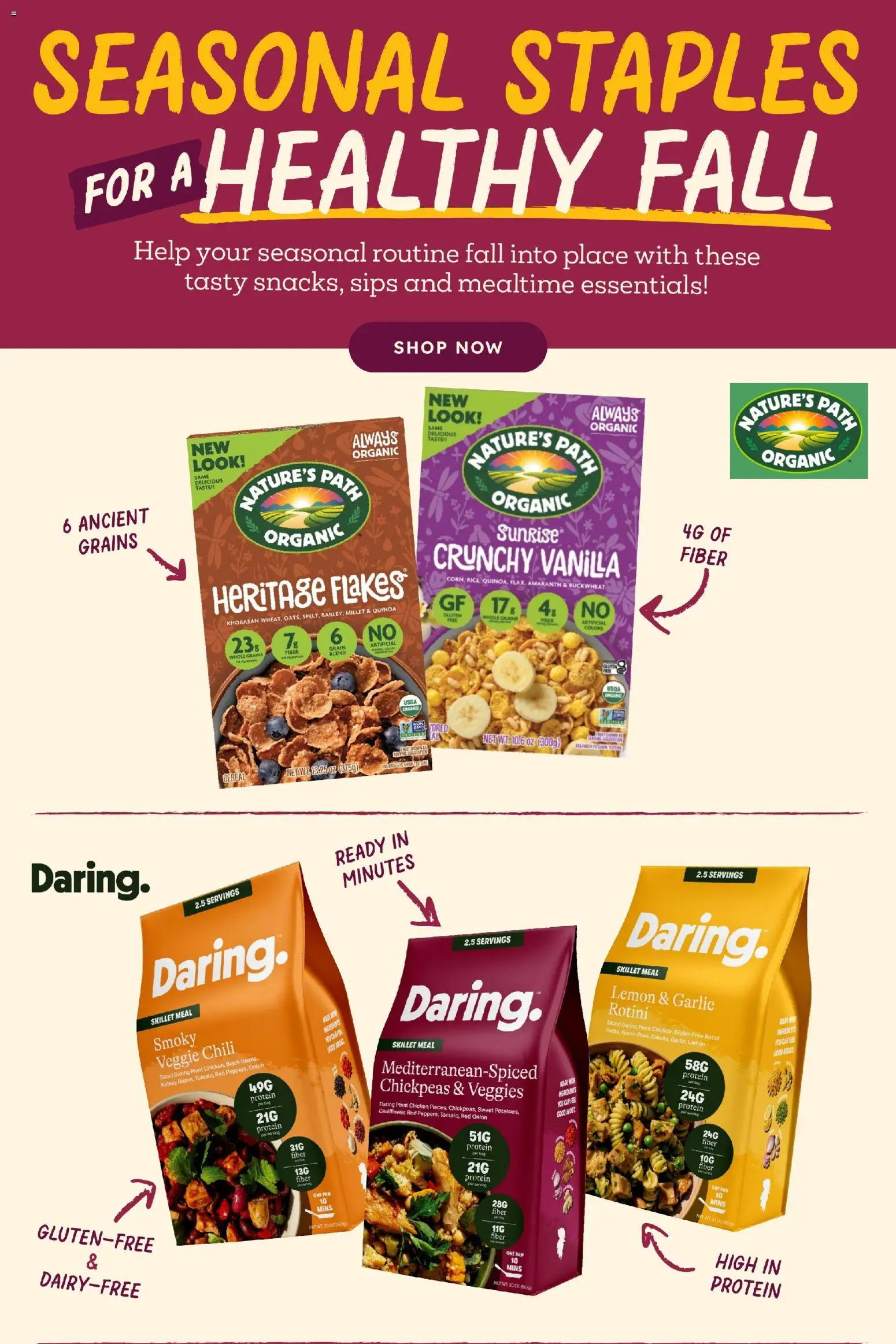 Sprouts Monthly Ad - valid from 09/23/2026 | Page: 4 | Products: Pan, Chicken, Protein, Garlic