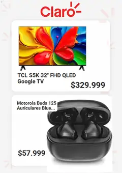 Vista previa Claro catálogo válido desde el 17/06/2026 | Página: 3 | Productos: Auriculares