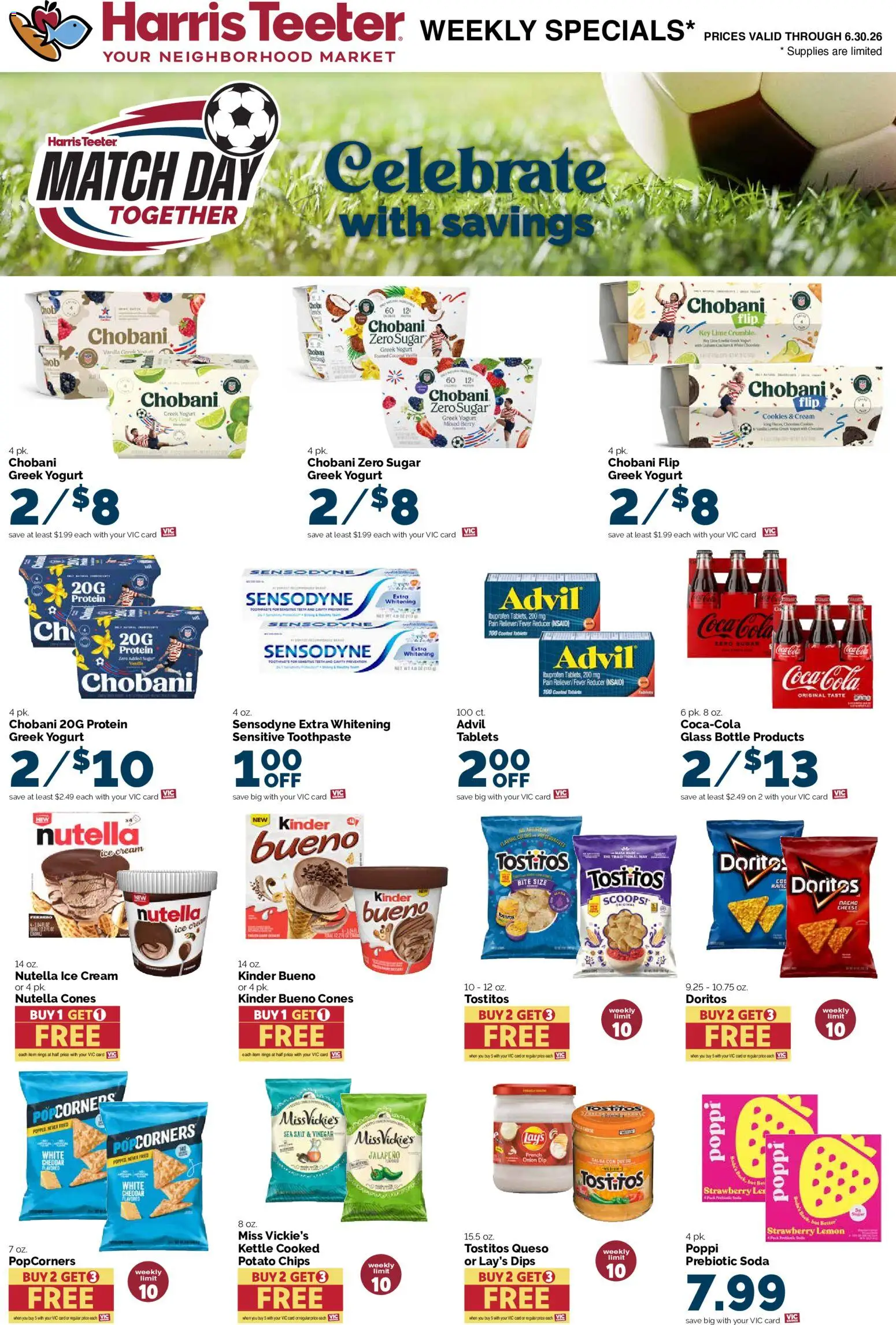Harris Teeter Weekly Ad - NC - valid from 06/24/2026 | Page: 13 | Products: Cream, Ice cream, Salt, Kettle