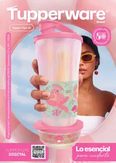 Vista previa de Tupperware catálogo, nuevo folleto de la tienda, válido en México a partir del 07/09/2026