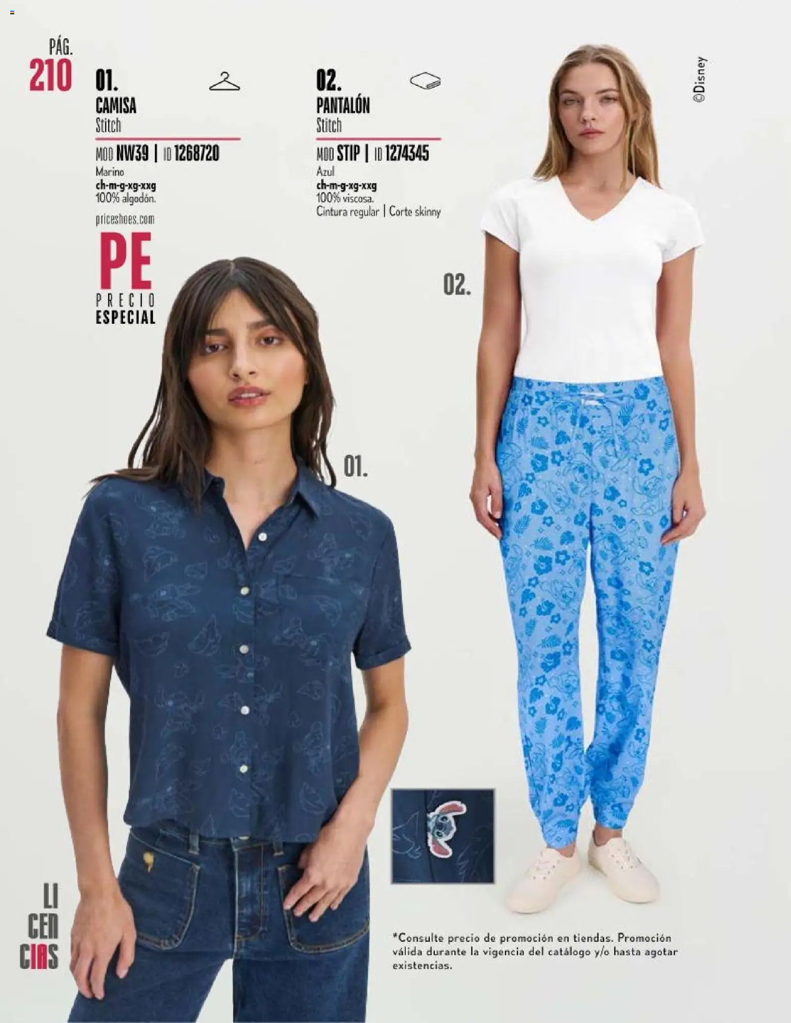 Nuevas ofertas de Price Shoes válidas en toda la República Mexicana desde el 05/09/2026. ¡Encuentra las mejores ofertas en Price Shoes catálogo Licencias! | Página: 210 | Productos: Camisa