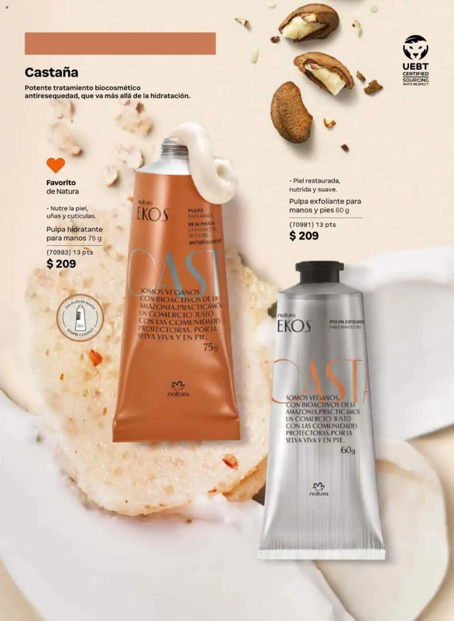 Nuevas ofertas de Natura válidas en toda la República Mexicana desde el 20/02/2026. ¡Encuentra las mejores ofertas en Natura campaña 4 2026! | Página: 89 | Productos: Exfoliante
