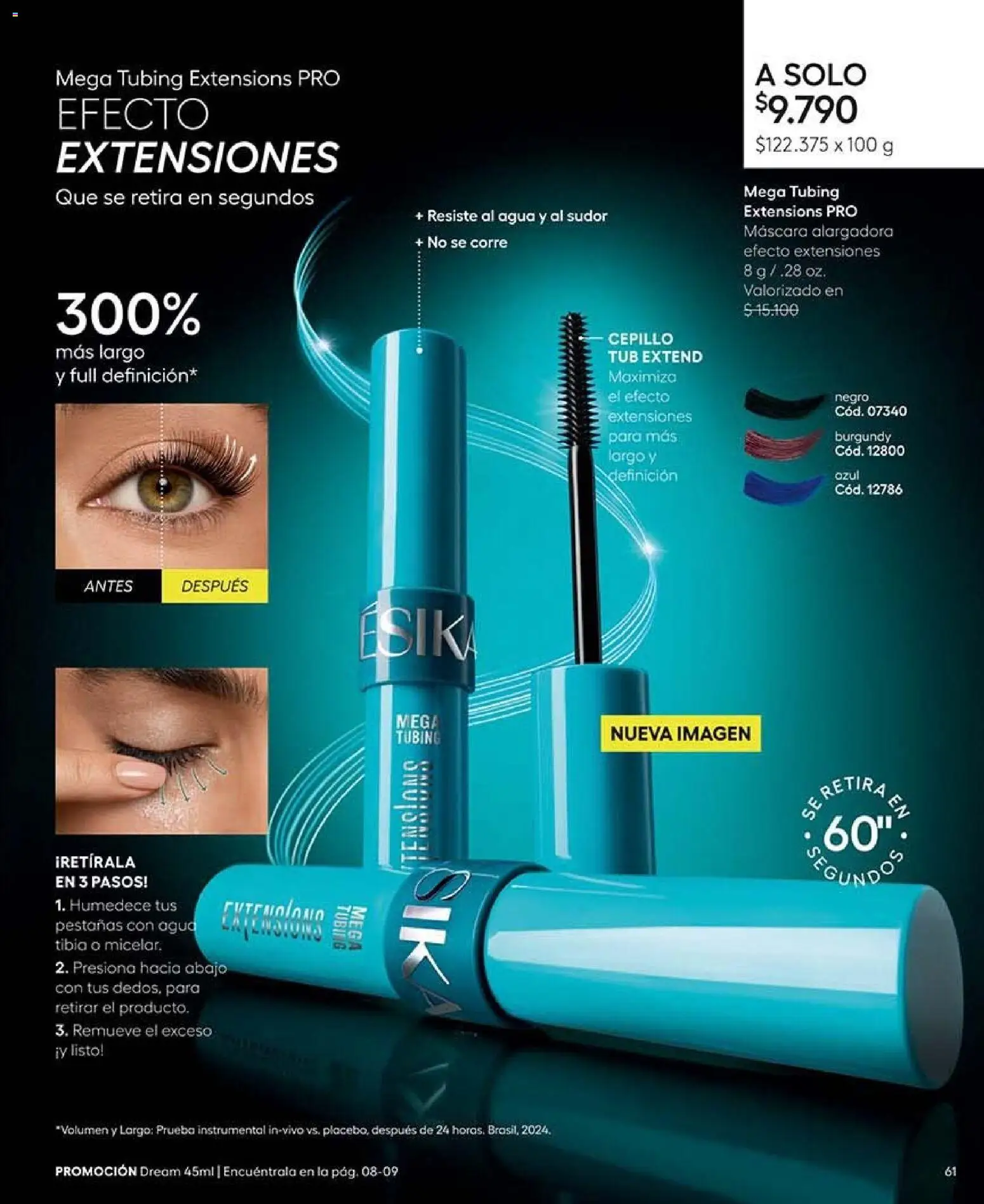 Catálogo Ésika Campaña 16 │ válido desde el 28.09.2026 | Página: 65 | Productos: Agua, Cepillo, Máscara