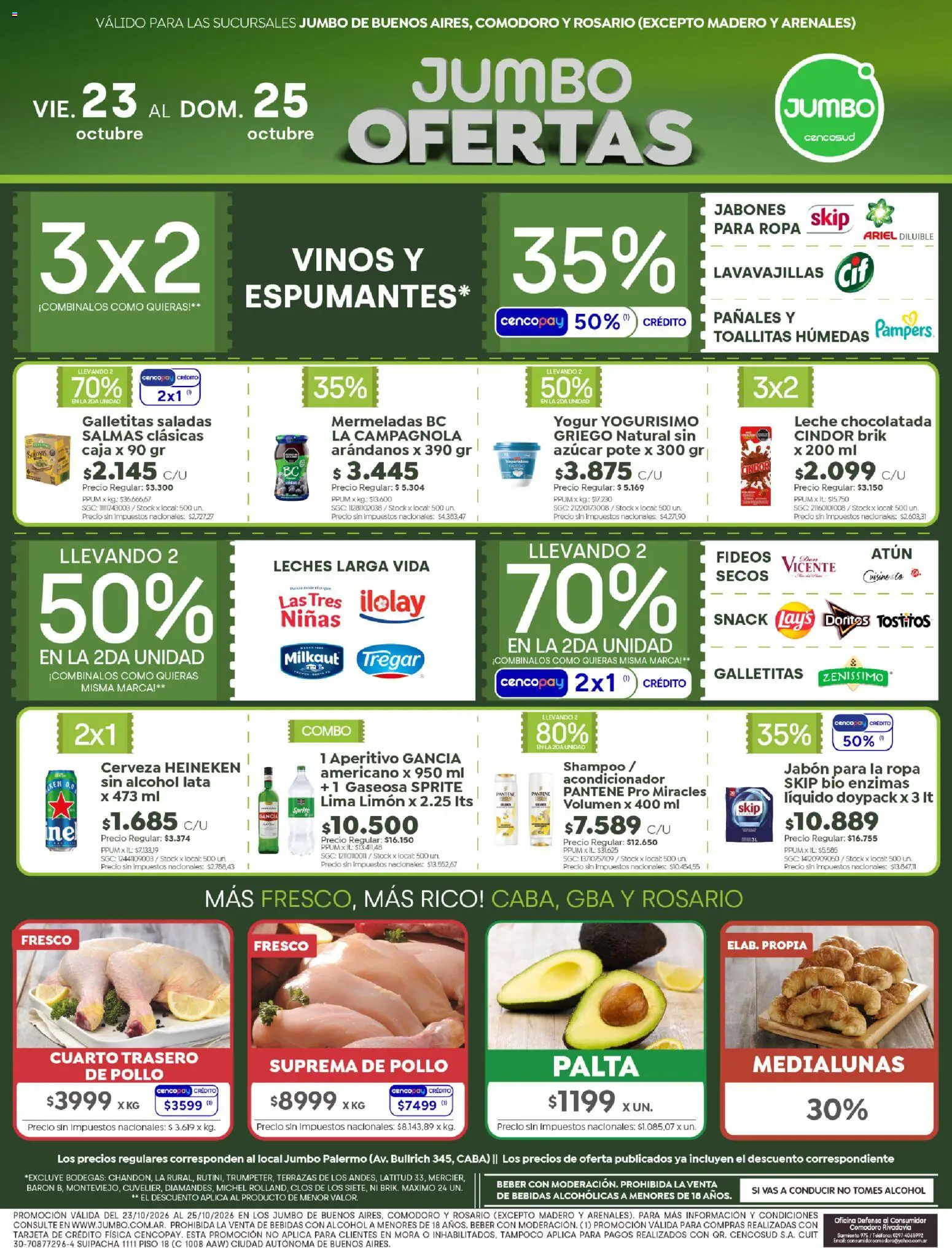 Jumbo - Ofertas | Rosario │ válido desde el 23/10/2026 | Página: 1