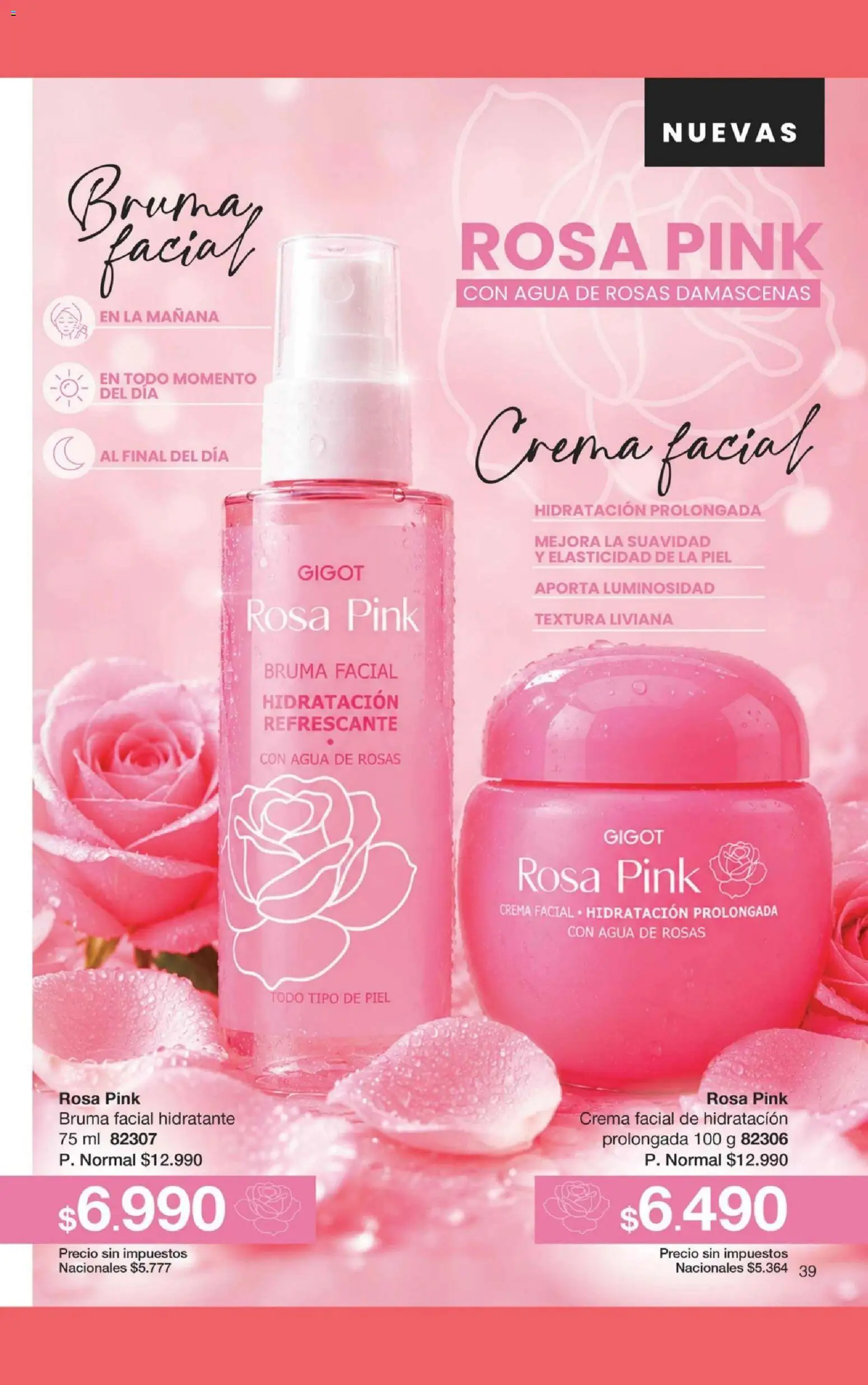 Gigot - CAMPAÑA 13 │ válido desde el 23/08/2026 | Página: 45 | Productos: Crema facial, Bruma, Agua, Crema