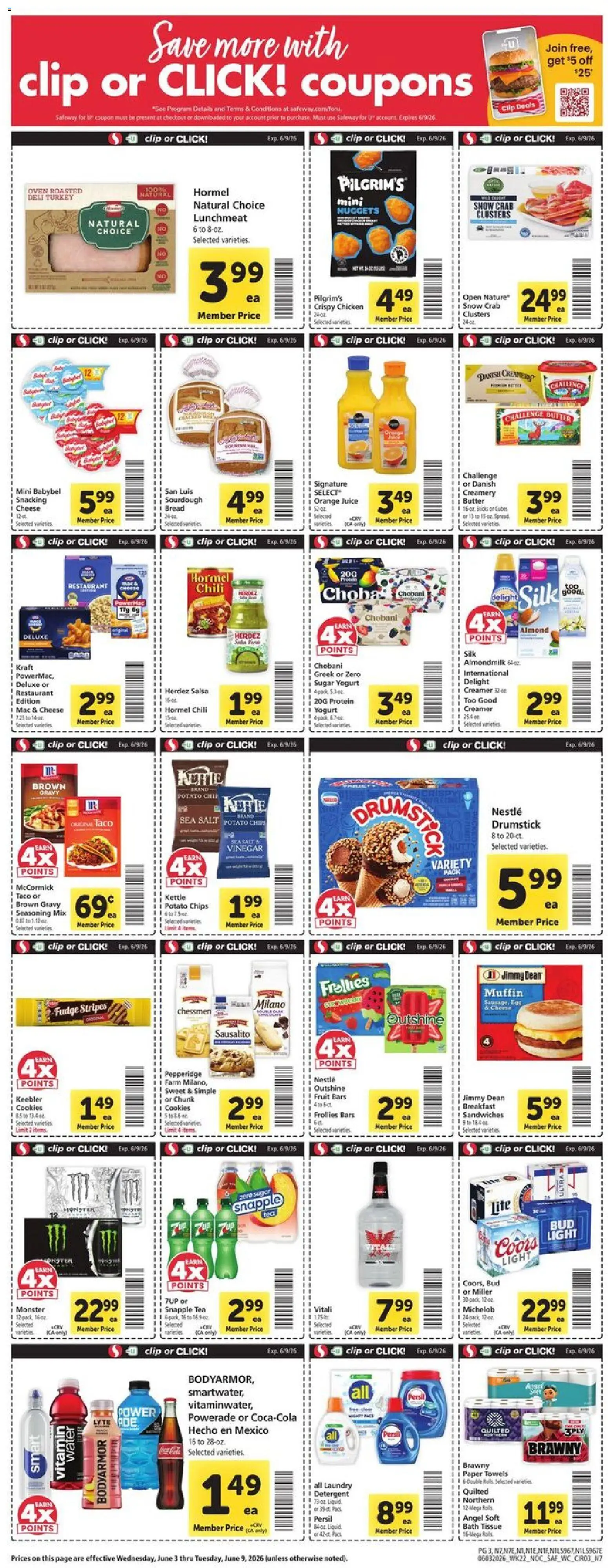 Safeway Weekly Ad - valid from 03.06.2026 | Page: 3