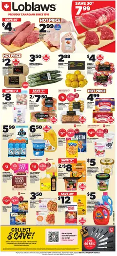 Preview of Loblaws weekly flyer / circulaire from shop Loblaws valid from Sep 24, 2026
