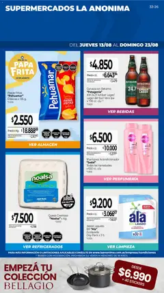 Vista previa del folleto de la tienda La Anonima válido desde el 13/08/2026 
