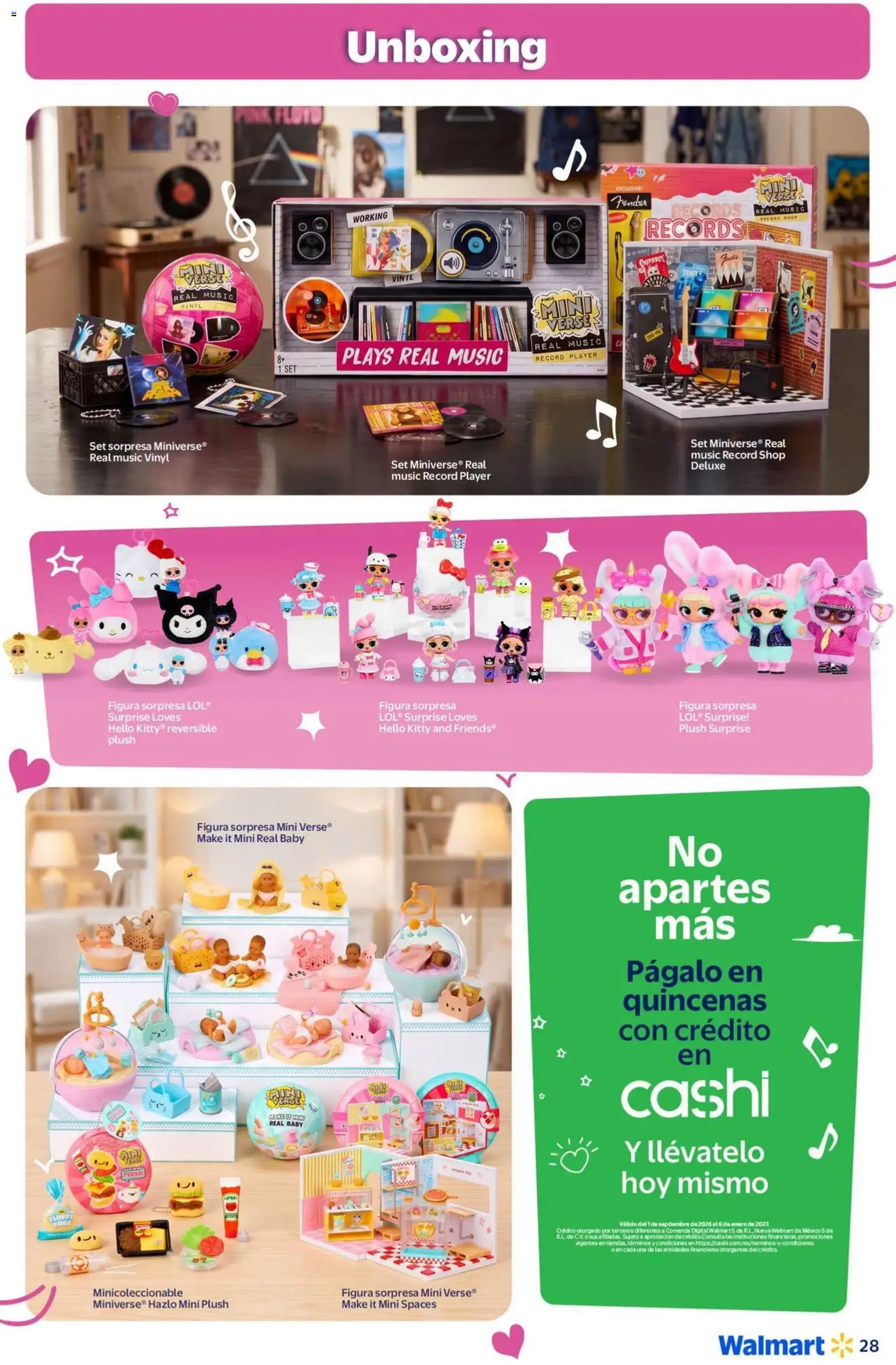 Nuevas ofertas de Walmart válidas en toda la República Mexicana desde el 16/10/2026. ¡Encuentra las mejores ofertas en Walmart folleto Juguetilandia! | Página: 30