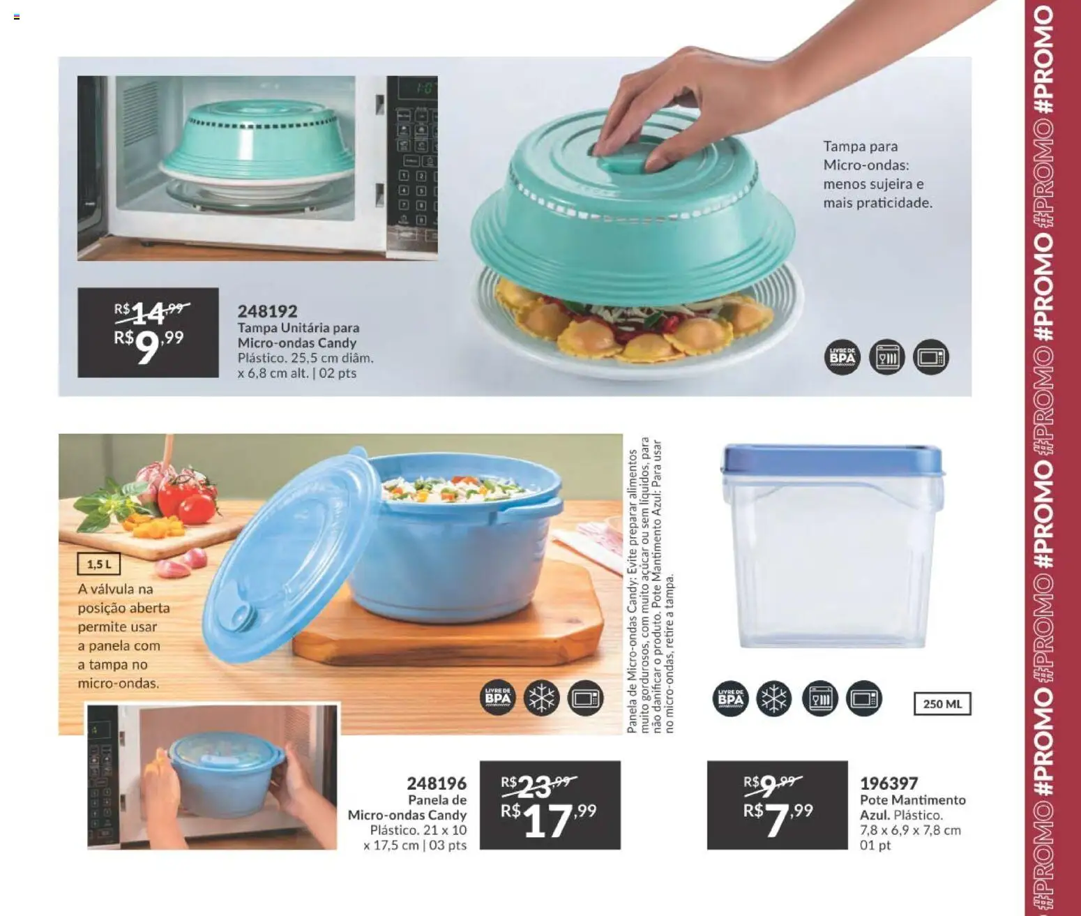 Avon Folheto - válido de 21/09/2026 | Página: 59 | Produtos: Panela, Microondas, Alimentos, Açúcar