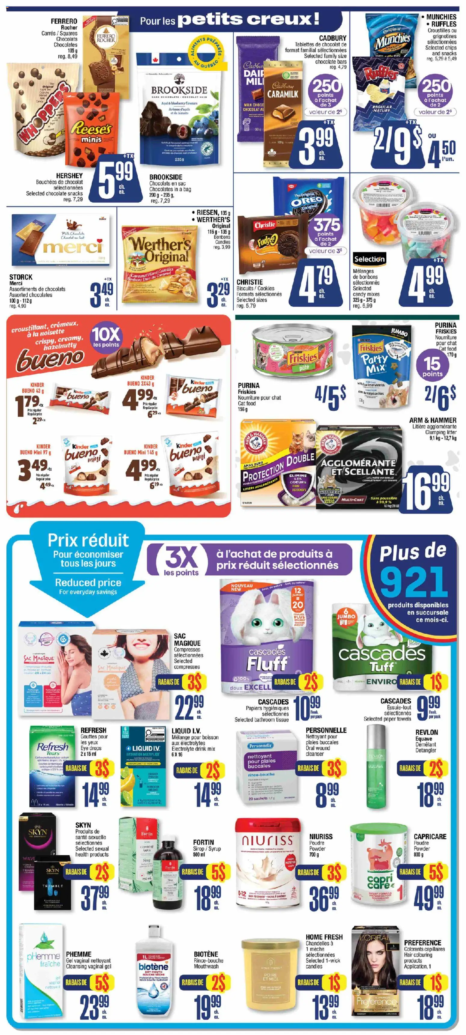 Jean Coutu flyer valid from Sep 17, 2026 | Page: 9 | Products: Oreo, Eye drops, Bag, Syrup