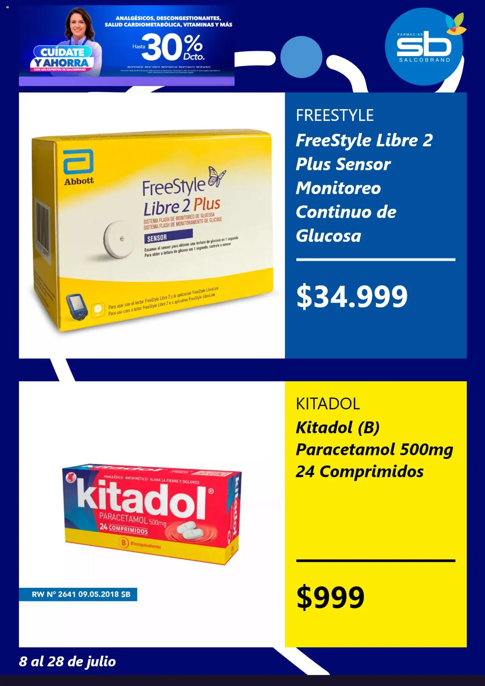Salcobrand Ofertas │ válido desde el 07.07.2026 | Página: 5 | Productos: Analgésico, Vitaminas