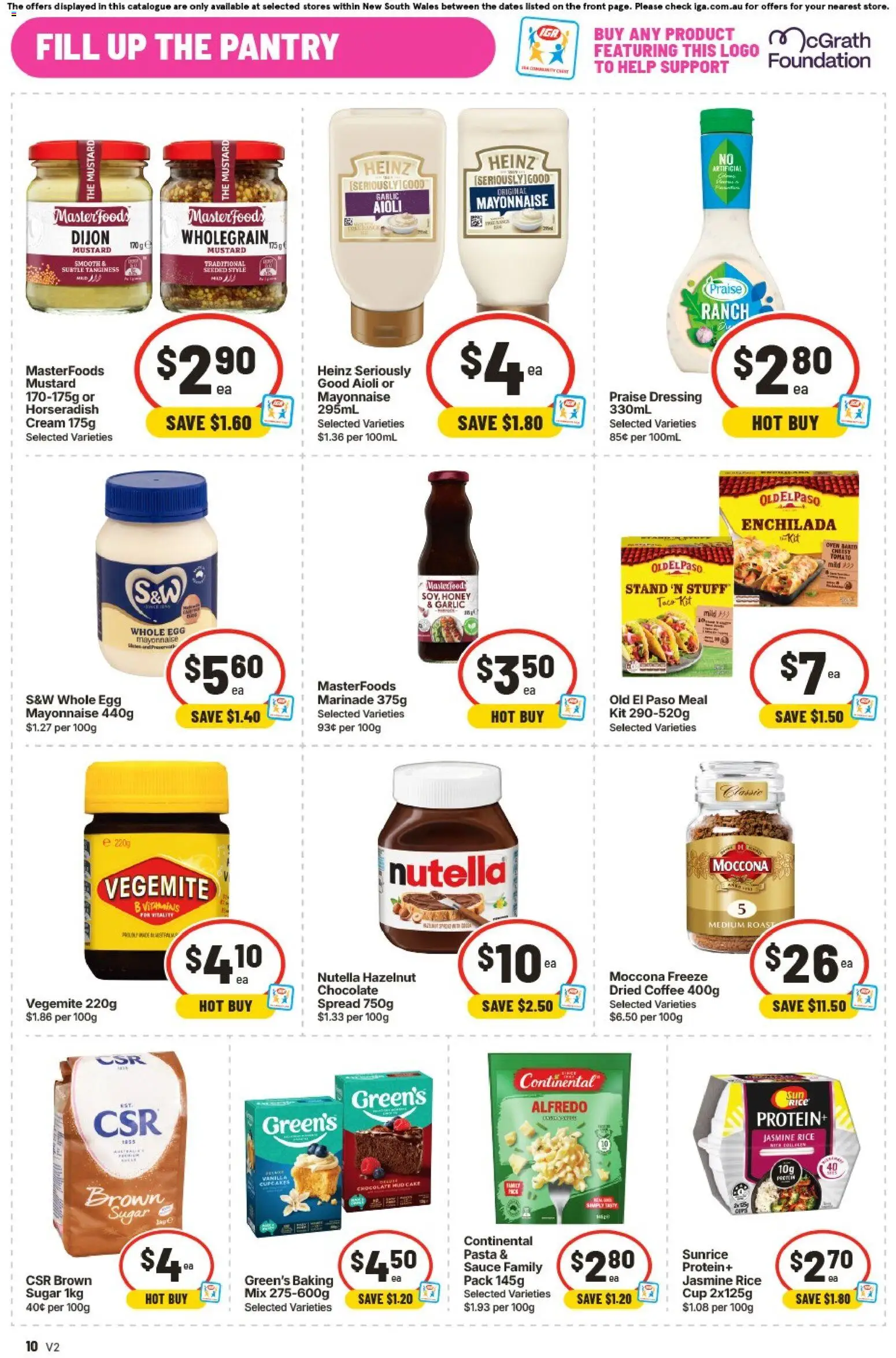IGA catalogue - valid from 23/09/2026 | Page: 15 | Products: Chocolate, Sugar, Oven, Vanilla